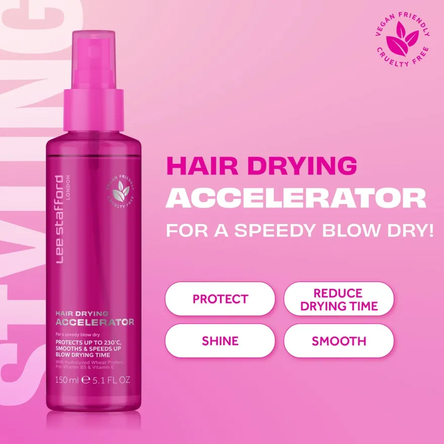 LEE STAFFORD Hair Drying Accelerator przyspieszacz suszenia włosów 150ml