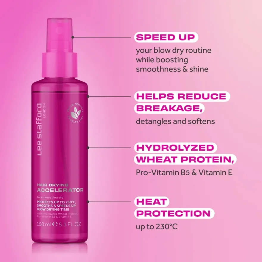LEE STAFFORD Hair Drying Accelerator przyspieszacz suszenia włosów 150ml