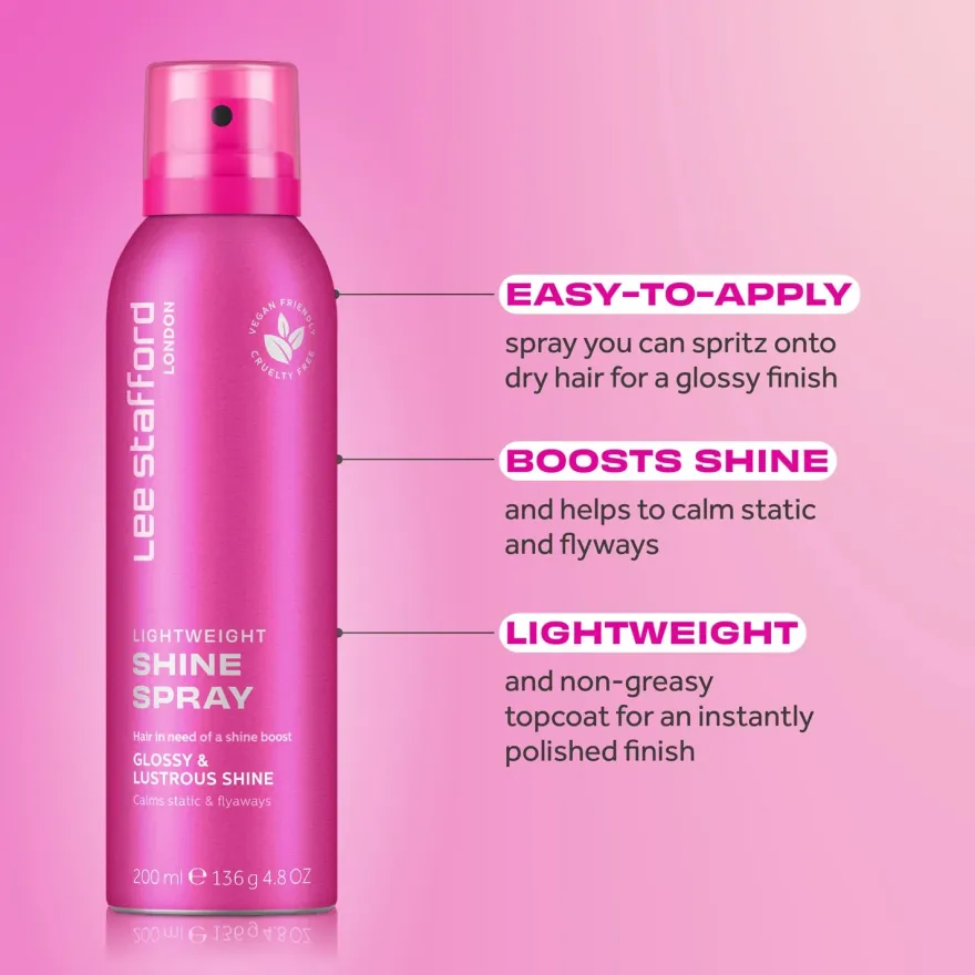 LEE STAFFORD Lightweight Shine spray do włosów 200ml