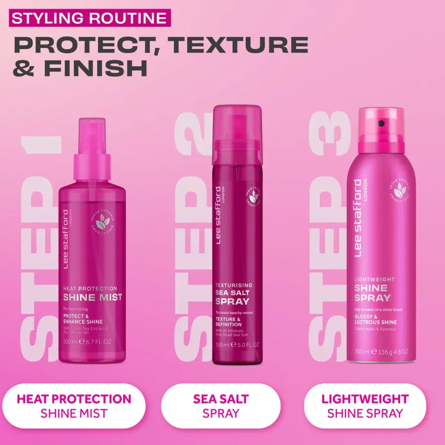 LEE STAFFORD Lightweight Shine spray do włosów 200ml