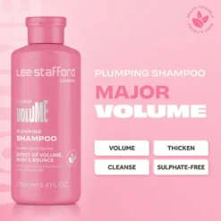 LEE STAFFORD Plump Up The Volume Plumping Shampoo szampon do włosów 250ml