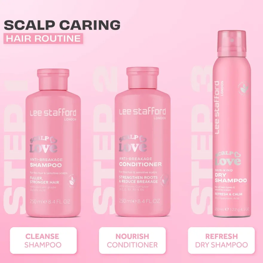 LEE STAFFORD Scalp Love Skin-Kind Dry Shampoo suchy szampon do włosów 200ml