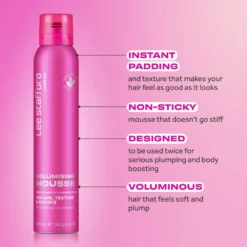 LEE STAFFORD Volumising Mousse pianka do włosów 200ml
