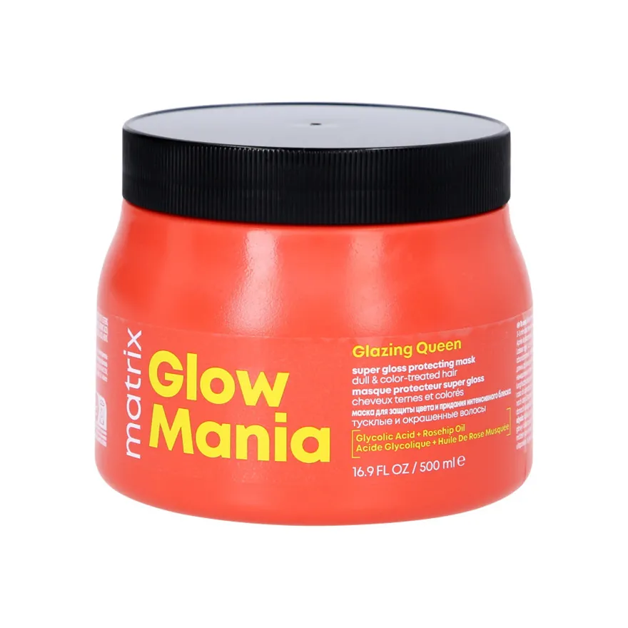 MATRIX Total Results Glow Mania Nabłyszczająca maska do włosów farbowanych 500ml