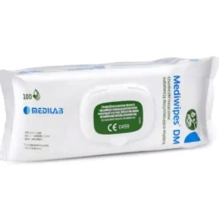 MEDILAB MEDIWIPES DM Chusteczki do dezynfekcji powierzchni 100szt