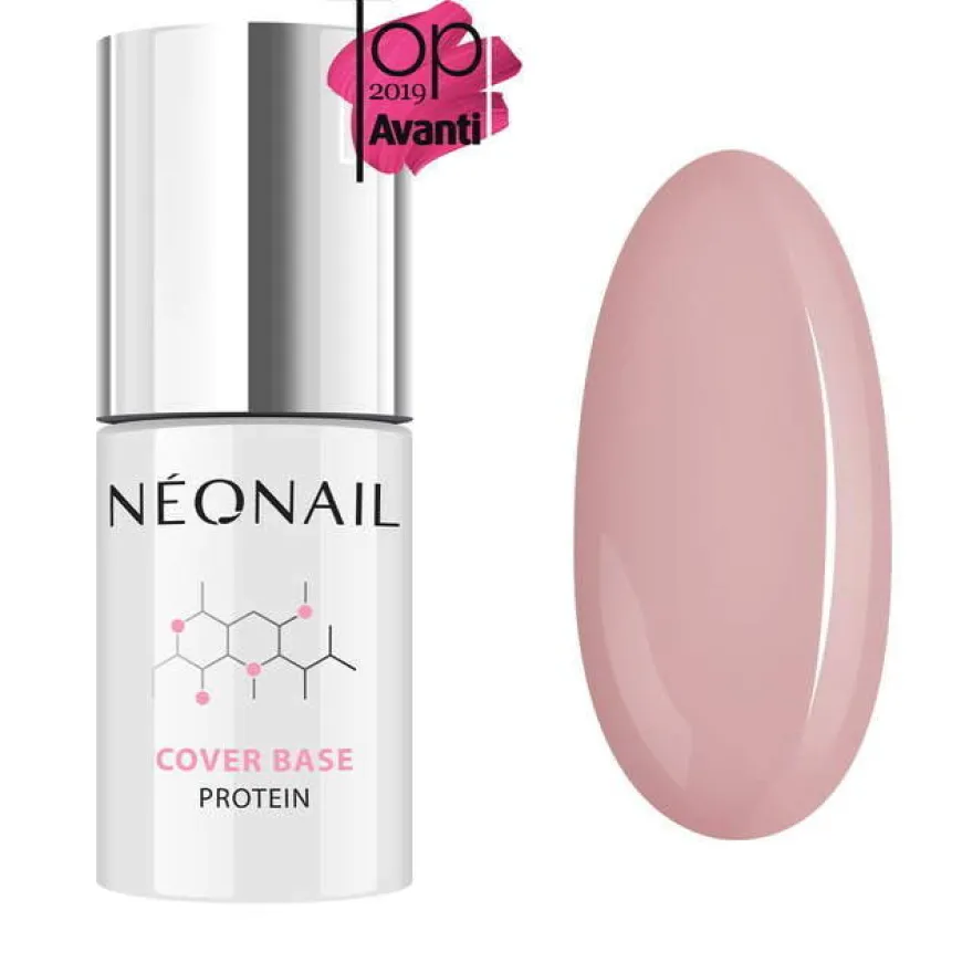 NEONAIL Baza hybrydowa Cover Base Protein Natural Nude 7,2 ml