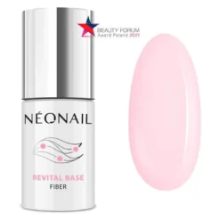 NEONAIL Baza hybrydowa Revital Base Fiber Rosy Blush 7,2 ml
