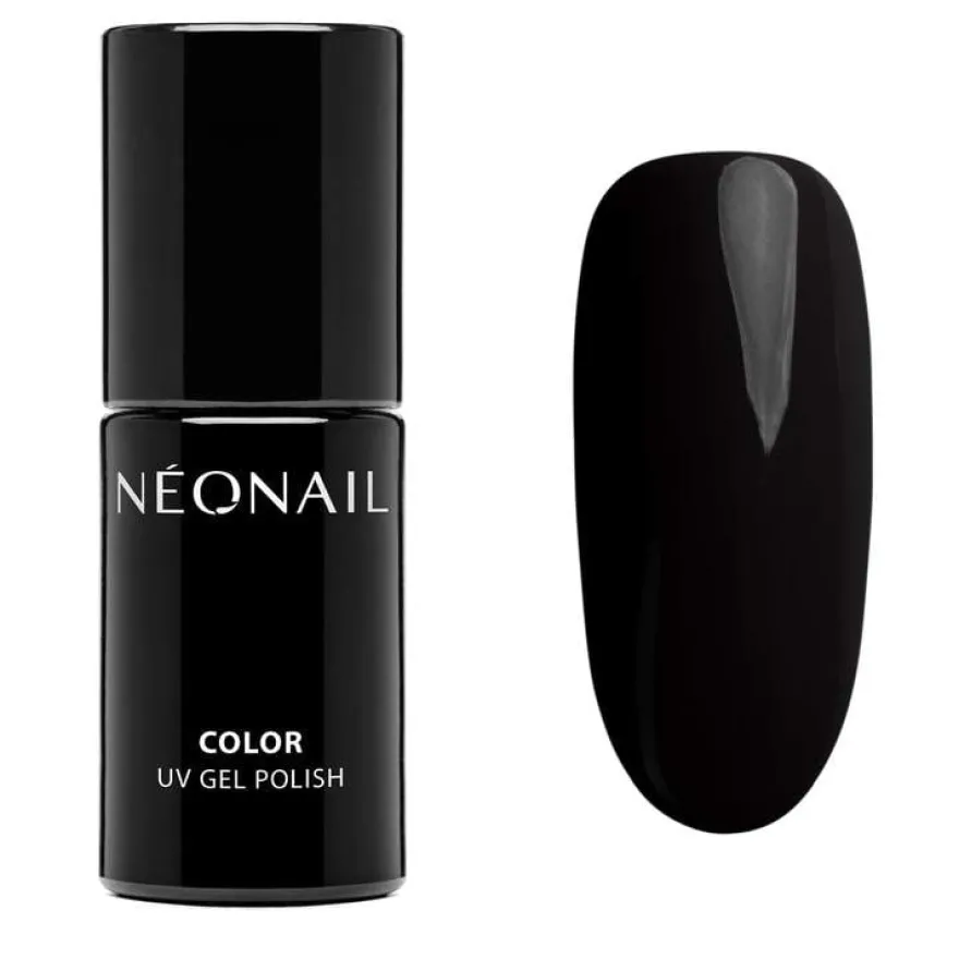 NEONAIL 12180-7 Lakier Hybrydowy 7,2 ml - Pure Black