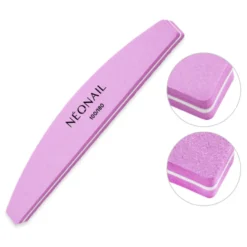 NEONAIL Polerka łódka 100/180 - różowa
