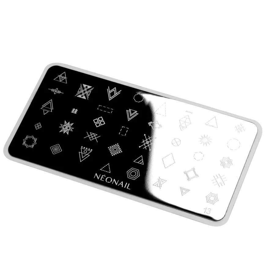 NEONAIL Stamping Plate blaszka do stempli 13