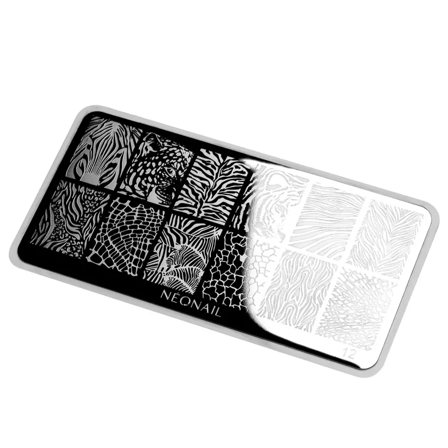 NEONAIL Stamping Plate blaszka do stempli 12