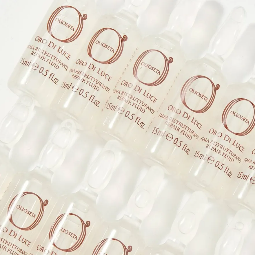 OLIOSETA Oro Di Luce ampułki odbudowujące 15ml 1szt