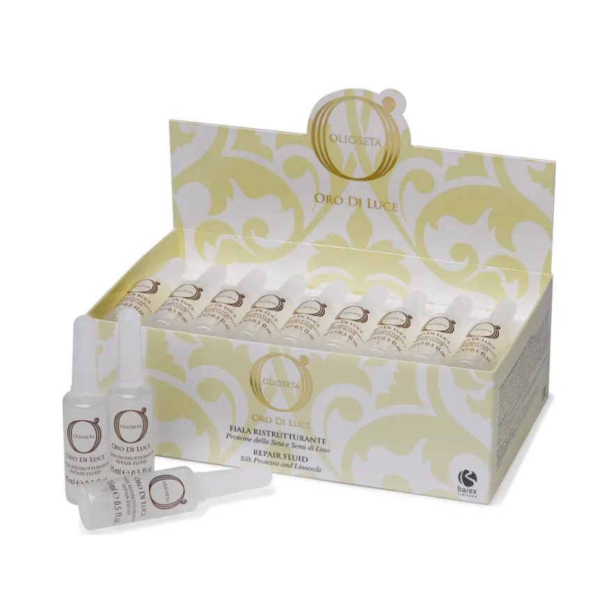OLIOSETA Oro Di Luce ampułki odbudowujące 15ml 1szt