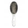 OLIVIA GARDEN Care Oval Boar&nylon Bristles Silver szczotka do włosów