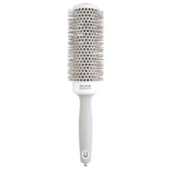 OLIVIA GARDEN Expert Blowout Speed Wavy Bristles szczotka do suszenia włosów White&Grey 45mm