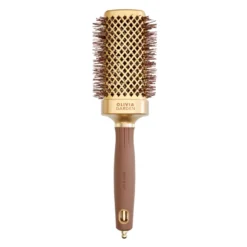 OLIVIA GARDEN Expert Blowout Straight Way Bristle Gold&brown 50 szczotka do włosów