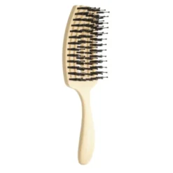 OLIVIA GARDEN Finger Brush Care Mini Kids żółta szczotka do włosów dla dzieci