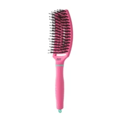 OLIVIA GARDEN Fingerbrush Combo Spring Lollipop Pink, szczotka do włosów