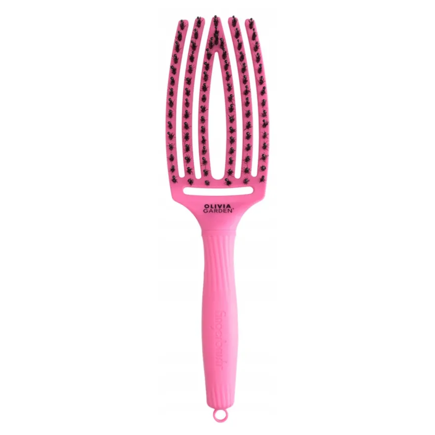 OLIVIA GARDEN FingerBrush Dolce Vita Pink Granita szczotka do włosów