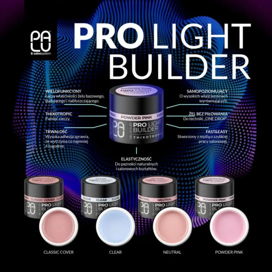PALU Pro Light Builder Neutral żel budujący 45g