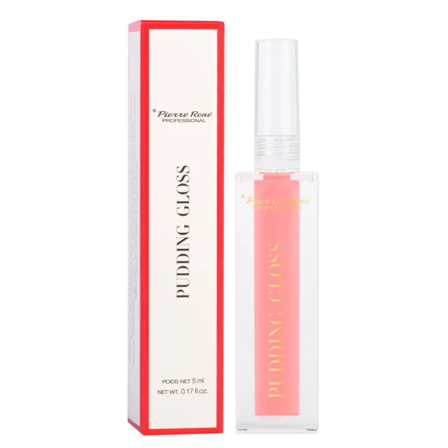 PIERRE RENE Pudding Lip Gloss Nr 01 Gloss Up Honey błyszczyk do ust
