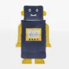 Śpiworek Sleepover Small (130x65cm) – Robot Retro
