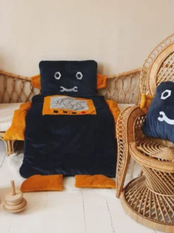 Śpiworek Sleepover Small (130x65cm) – Robot Retro