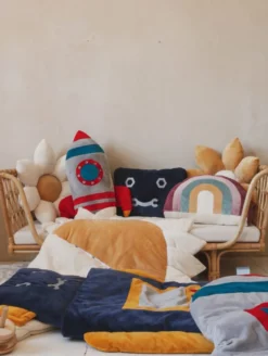 Śpiworek Sleepover Small (130x65cm) – Robot Retro