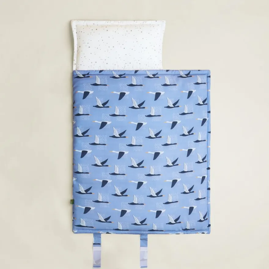 Śpiworek z kołderką "SnuggleSleep” Lavender Geese - Medium