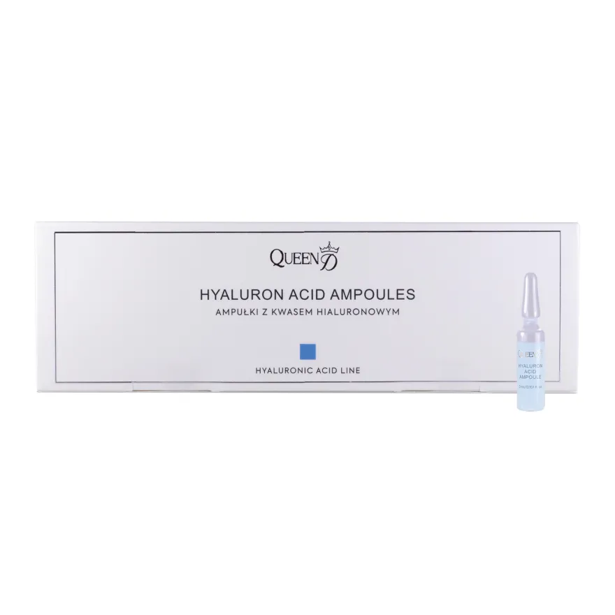 QUEEN D - Hyaluron Acid Ampoules ampułki z kwasem hialuronowym 10x3ml