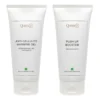 QUEEN D - zestaw do ciała (Push Up Booster krem do biustu 200ml, Anti-Cellulite-Warming Gel rozgrzewający żel na cellulit 200ml)