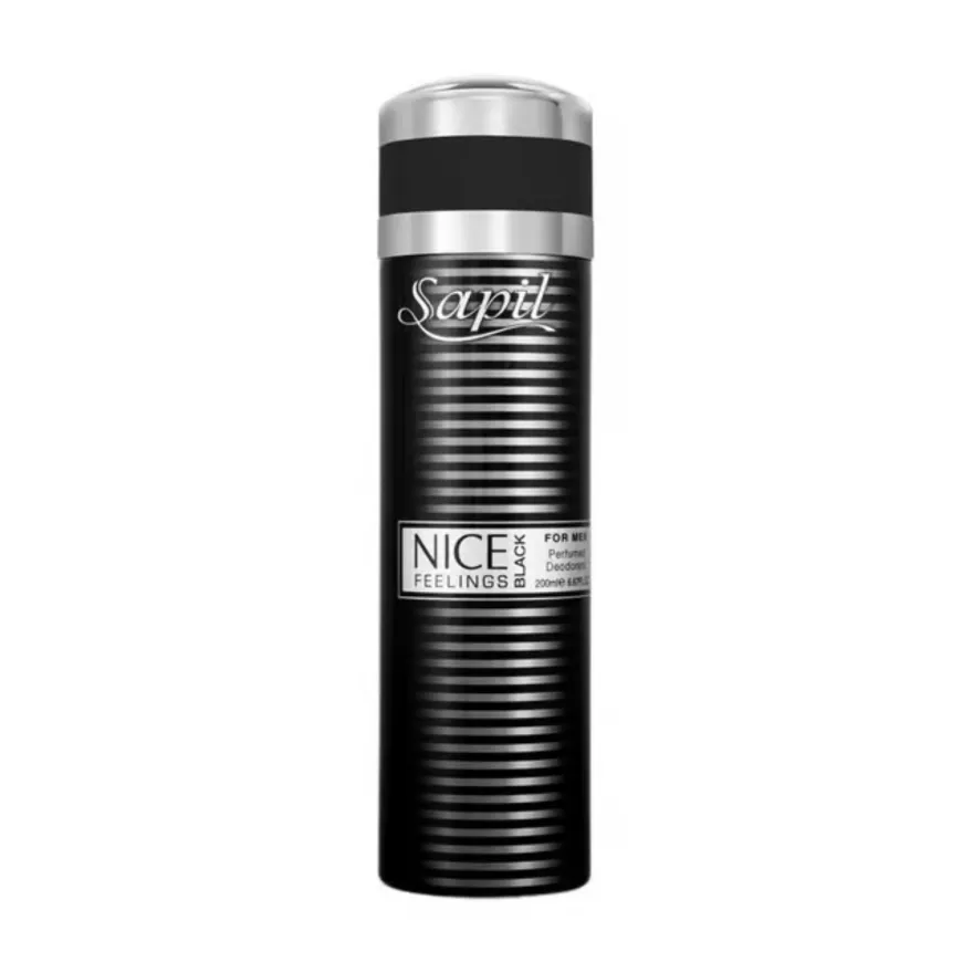 SAPIL Nice Feelings Black arabski dezodorant męski 200ml