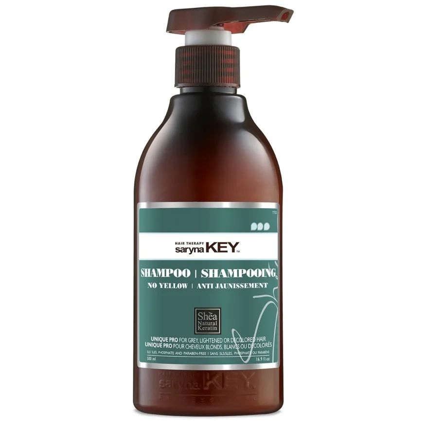 SARYNA KEY No-Yellow szampon neutralizujący żółte odcienie 500ml