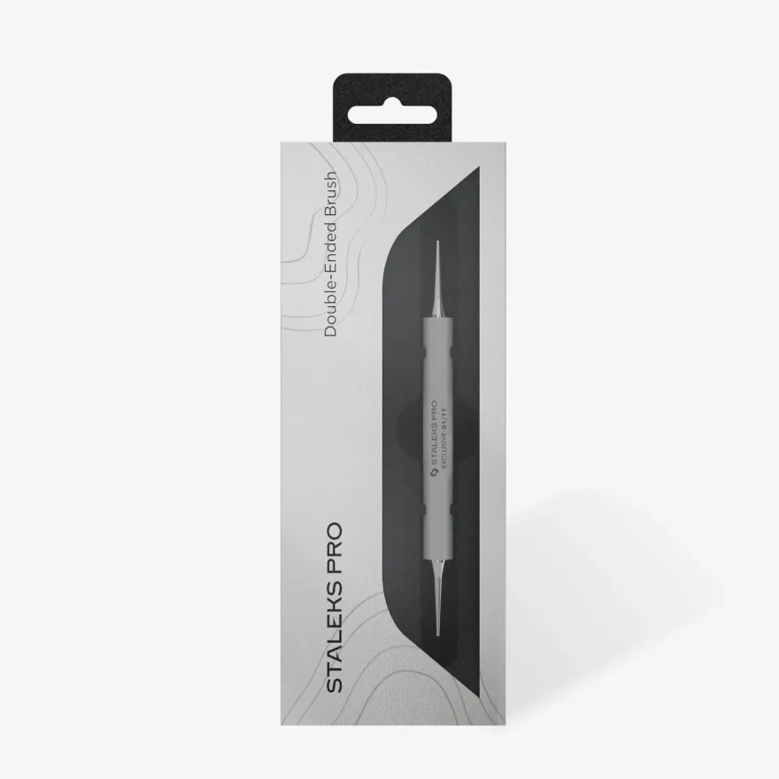 STALEKS EXCLUSIVE 01/11 Dwustronny pędzel liner 7 mm / liner 12 mm