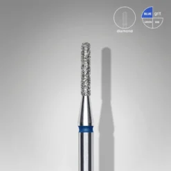 STALEKS EXPERT Frez diamentowy cylinder zaokrąglony niebieski, średnica 1,4 mm, część robocza 8 mm