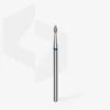 STALEKS EXPERT Frez diamentowy «Pączek ostry» niebieski, średnica 1,8 mm, część robocza 4 mm