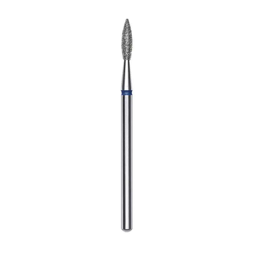 STALEKS Frez diamentowy - płomień ostry niebieski FA11B021/8