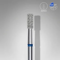 STALEKS Frez diamentowy walec niebieski EXPERT średnica 2,5 mm / część robocza 6 mm