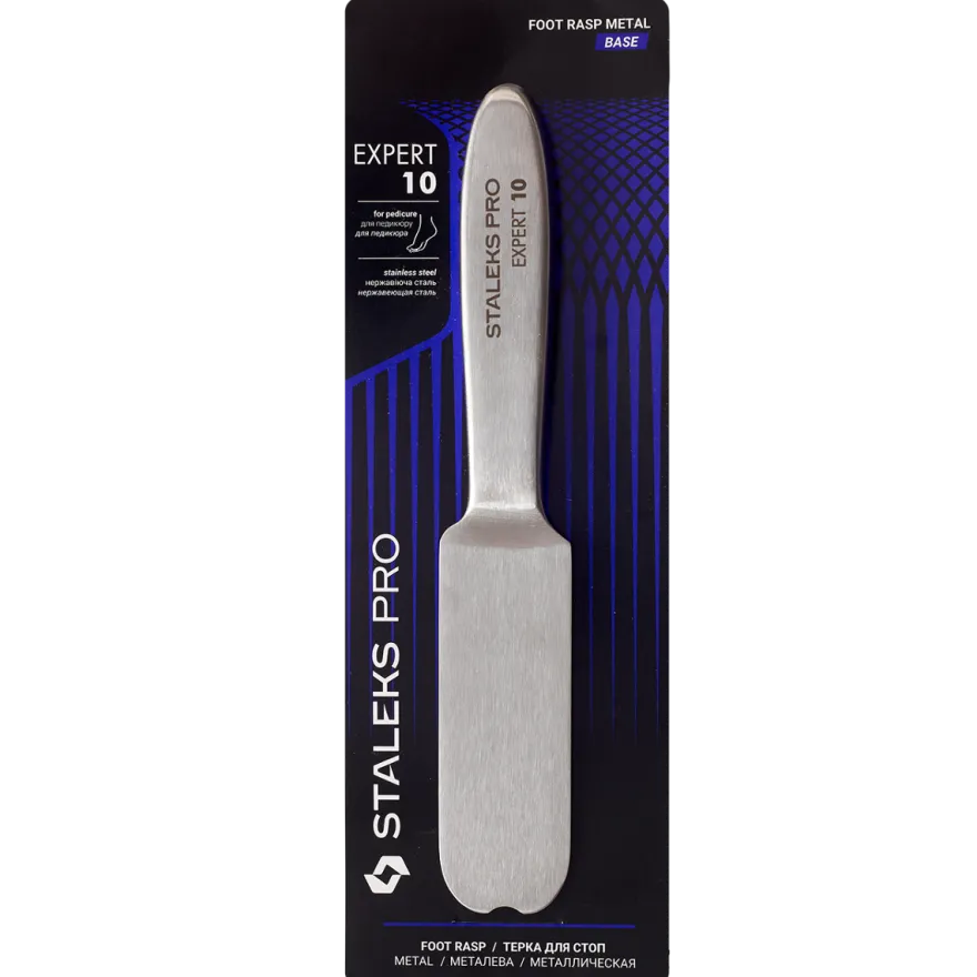 STALEKS pilnik metalowy nośnik pedicure MBE-10
