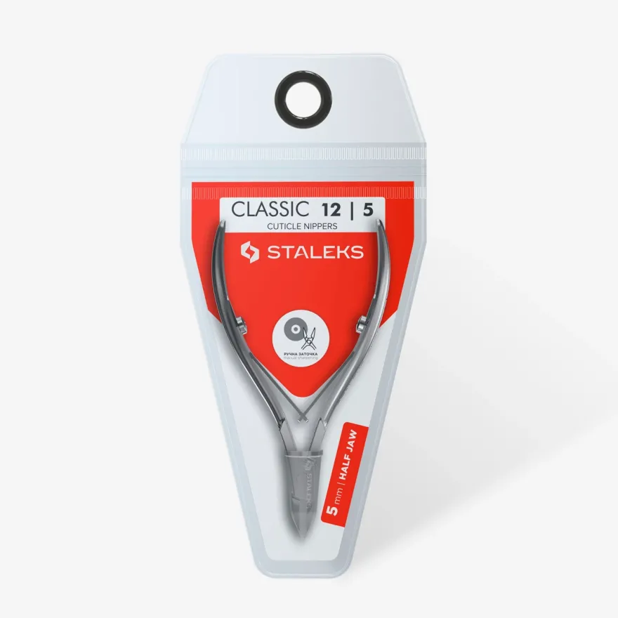 STALEKS SMART 31 Cążki profesjonalne do skóry, 4 mm