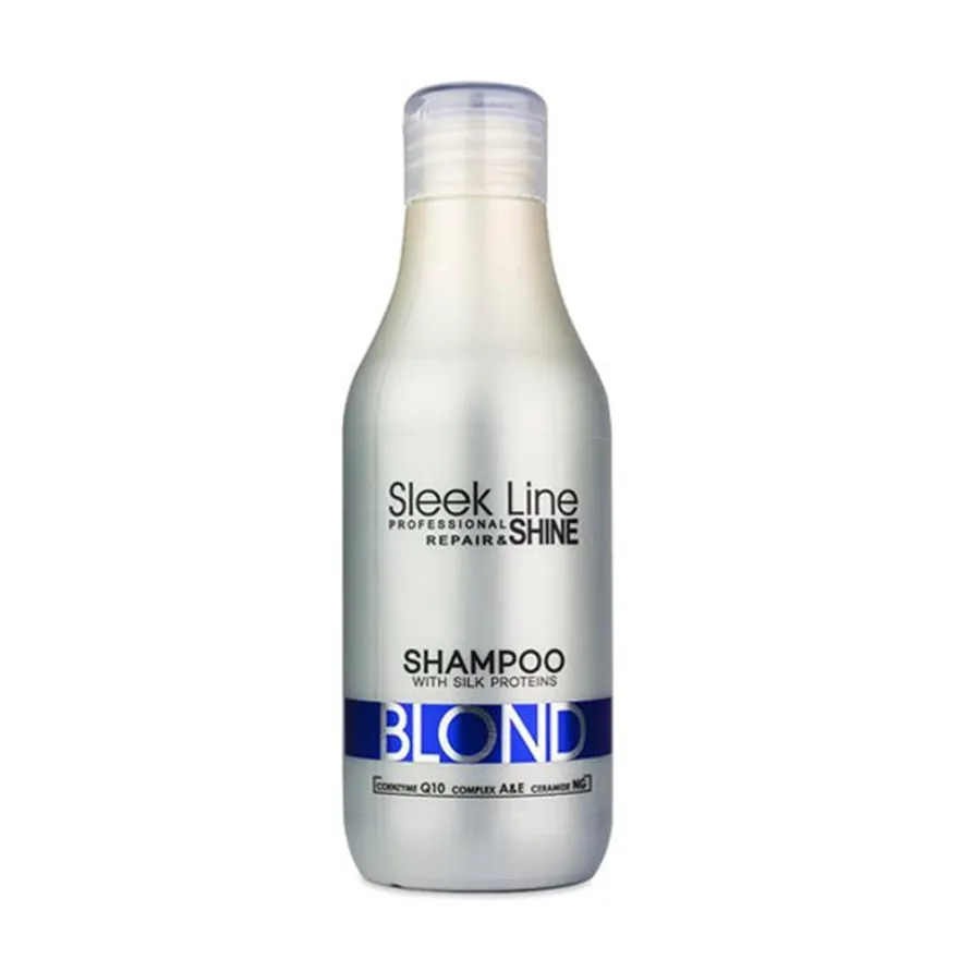 STAPIZ Sleek Line Blond Szampon Do Włosów Blond I Siwych 300ml