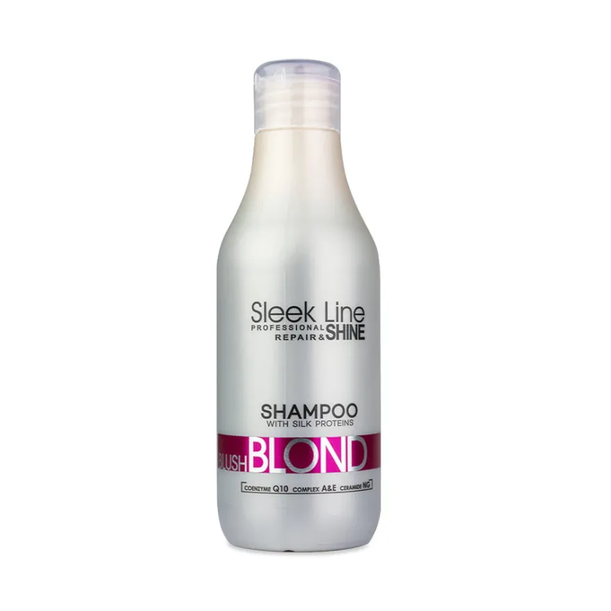 STAPIZ Sleek Line Blush Blond Szampon Do Włosów Blond I Rudych 300ml