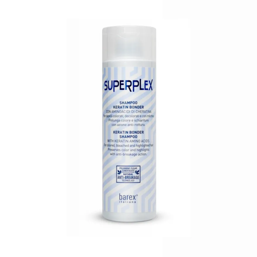 SUPERPLEX Keratin Bonder szampon wzmacniający do włosów blond 250ml