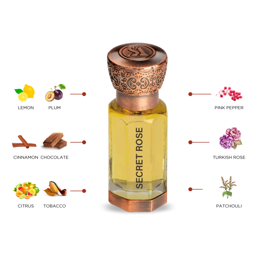 SWISS ARABIAN Secret Rose woda perfumowana 12ml
