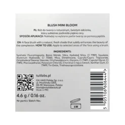 TULI LABS Blush Mini Bloom róż do twarzy 4,6g