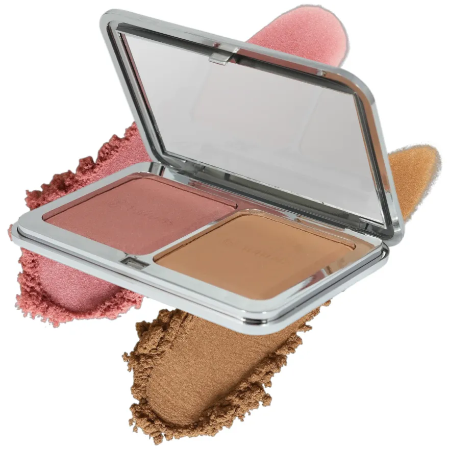 TULI LABS Bronze & Blush Palette 2-Pack paletka do twarzy 14,7g