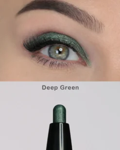 TULI LABS długotrwały cień do powiek w sztyfcie Deep Green 2,2g