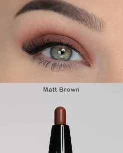 TULI LABS długotrwały cień do powiek w sztyfcie Matt Brown 2,2g