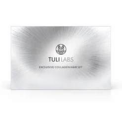 TULI LABS Exclusive Collagen Hair Set - zestaw regenerująco-nawilżający do włosów 3-Pack srebrny (szampon, odżywka, maska)