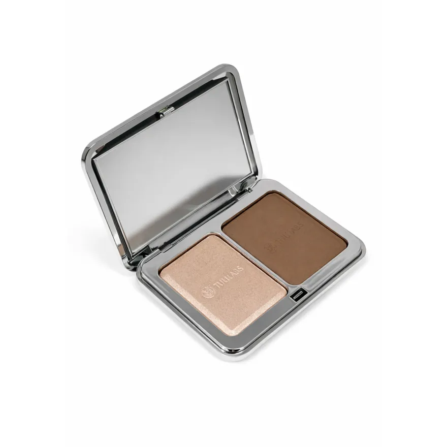 TULI LABS Highlighter & Bronze duo paleta 2-pack paletka do twarzy 13,4g
